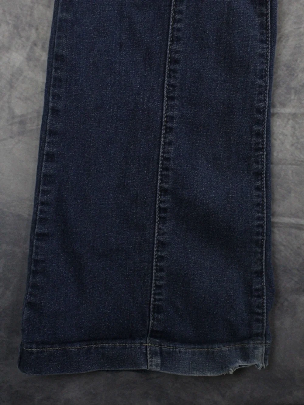 Women's Flare Jeans Front Seam Y2K Bell Bottom Denim Blue Size 27 / S